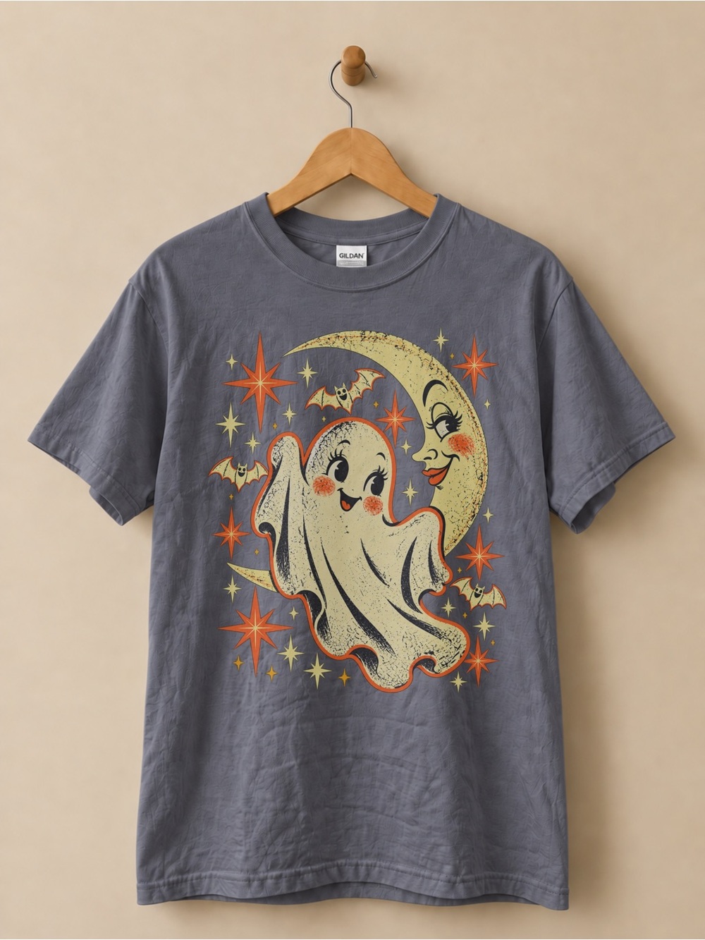 Ghost Halloween Unisex T-shirt Spooky Season Tee